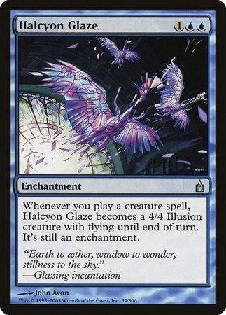 Halcyon Glaze [Ravnica: City of Guilds]-1