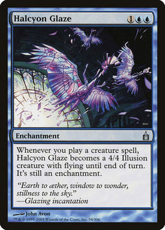 Halcyon Glaze [Ravnica: City of Guilds]-1