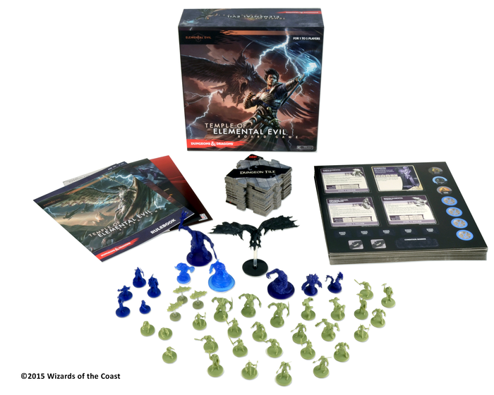 Dungeons & Dragons Temple of Elemental Evil Adventure System Board Game-1