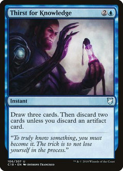 Thirst for Knowledge [Commander 2018]-1