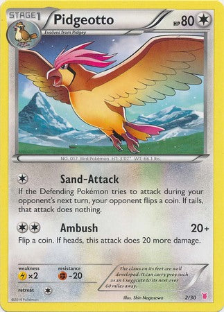Pidgeotto (2/30) [XY: Trainer Kit 1 - Wigglytuff]-1