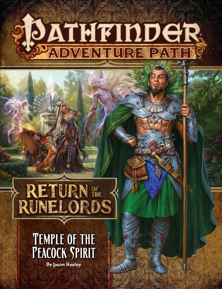 Pathfinder Adventure Path Return of the Runelords #4 Temple of the Peacock Spirit-1