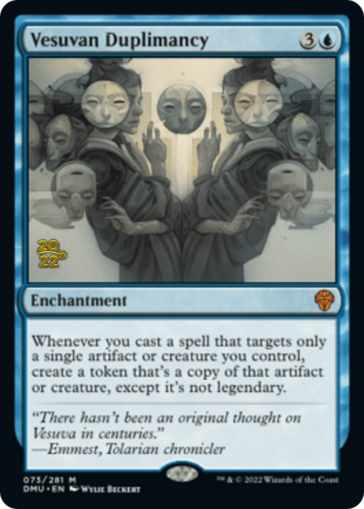 Vesuvan Duplimancy [Dominaria United Prerelease Promos]-1