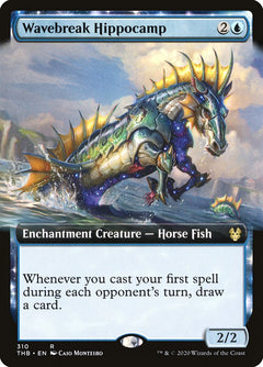 Wavebreak Hippocamp (Extended Art) [Theros Beyond Death]-1