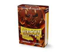 Sleeves - Dragon Shield Japanese - Box 60 - Classic Crimson-1