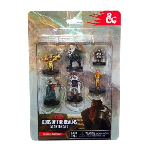 Dungeons & Dragons Fantasy Icons of the Realms Miniatures Starter Set Heroes