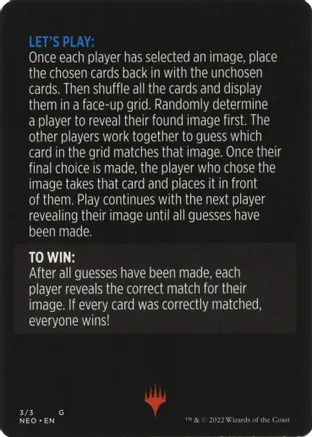 Cyber Simulacrum (Magic Minigame) [Kamigawa: Neon Dynasty Minigame]-2