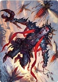 Scion of the Swarm Art Card [Zendikar Rising Art Series]-1