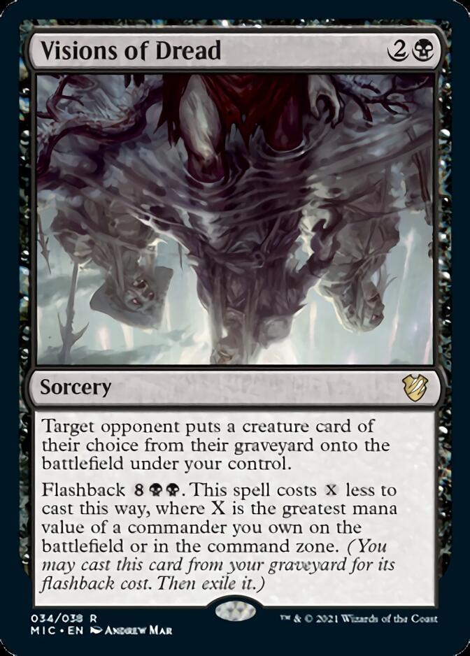 Visions of Dread [Innistrad: Midnight Hunt Commander]-1