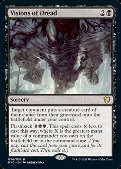 Visions of Dread [Innistrad: Midnight Hunt Commander]-1