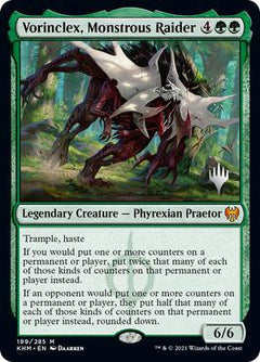 Vorinclex, Monstrous Raider (Promo Pack) [Kaldheim Promos]-1
