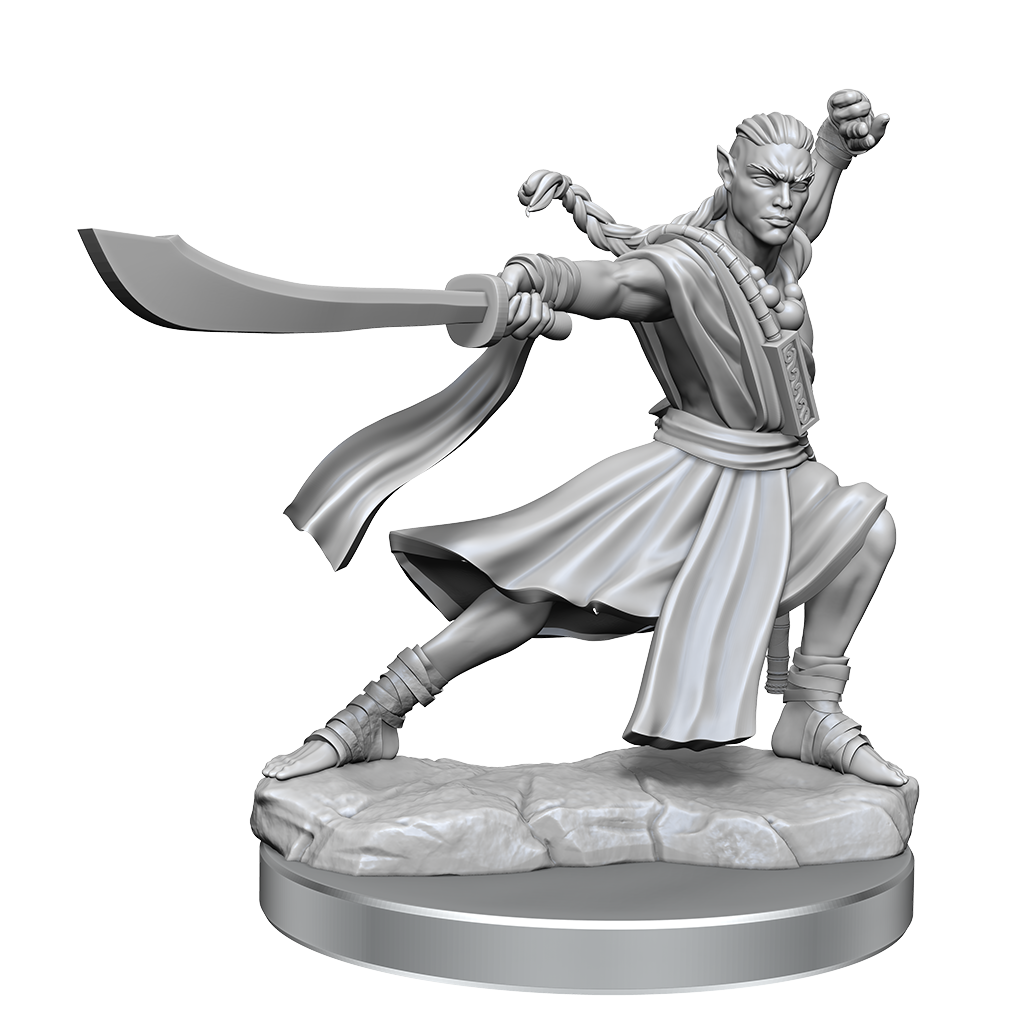 D&D Frameworks Elf Monk Male-1