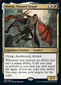 Verrak, Warped Sengir [Dominaria United Commander]-1