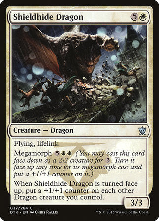 Shieldhide Dragon [Dragons of Tarkir]-1