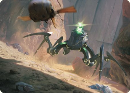 Thran Spider Art Card [The Brothers' War Art Series]-1