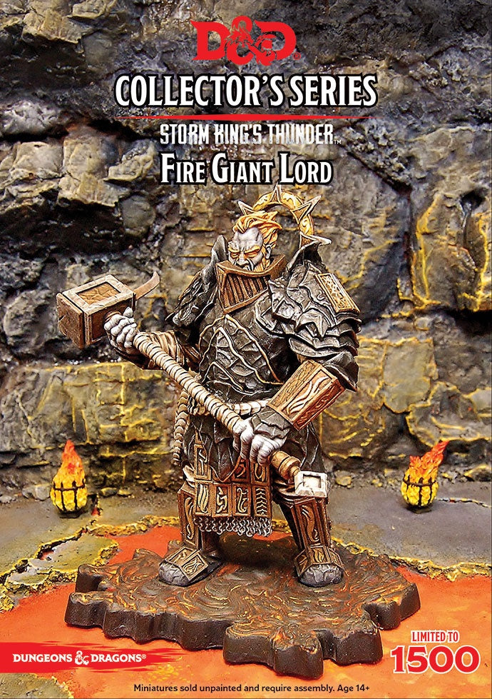 D&D Collectors Series Miniatures Storm Kings Thunder Fire Giant-1
