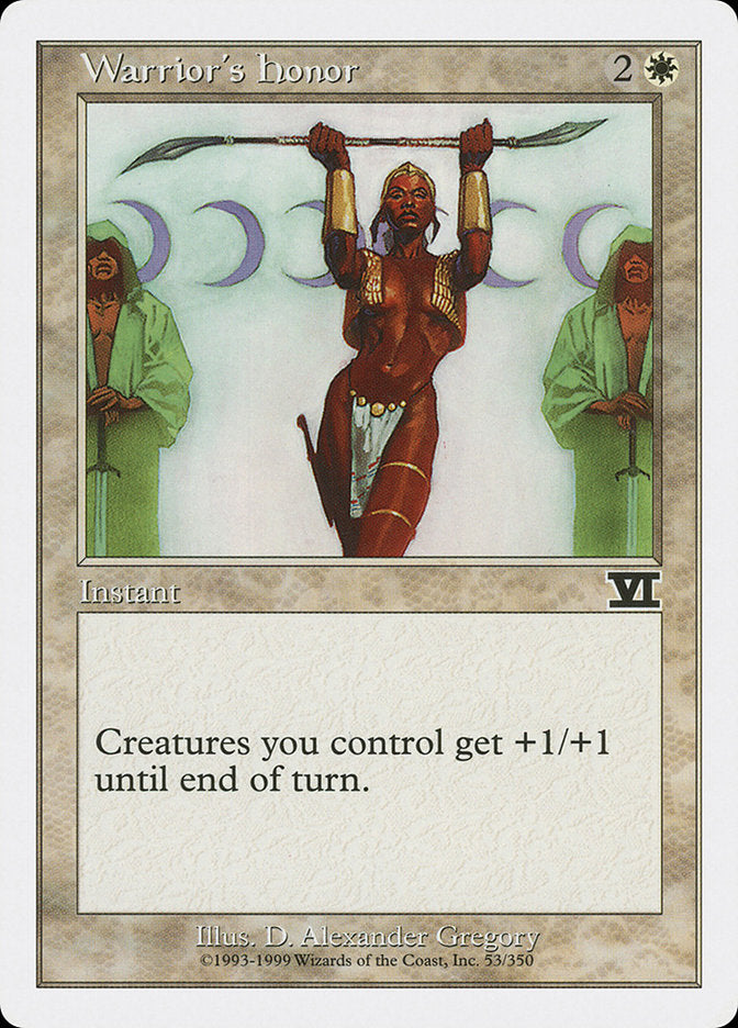 Warrior's Honor [Classic Sixth Edition]-1