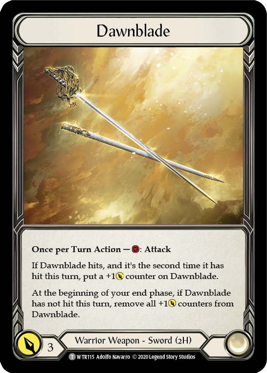 Bravo, Showstopper // Dawnblade [U-WTR038 // U-WTR115] (Welcome to Rathe Unlimited)  Unlimited Normal-2