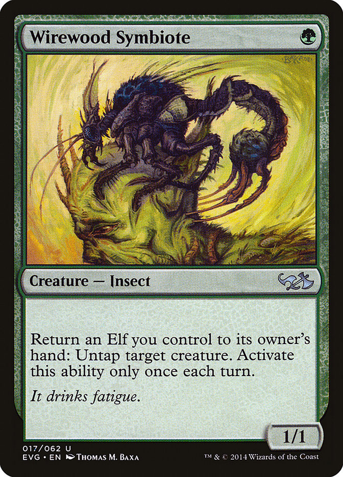 Wirewood Symbiote (Elves vs. Goblins) [Duel Decks Anthology]-1