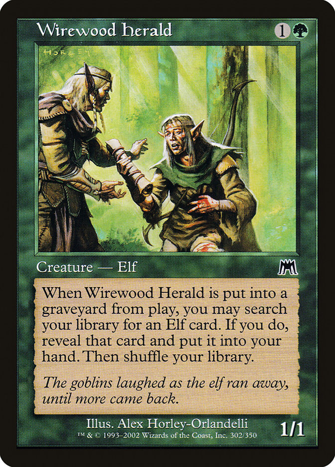 Wirewood Herald [Onslaught]-1