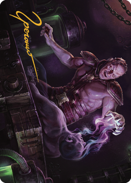 Jon Irenicus, Shattered One Art Card (37) (Gold-Stamped Signature) [Commander Legends: Battle for Baldur's Gate Art Series]-1