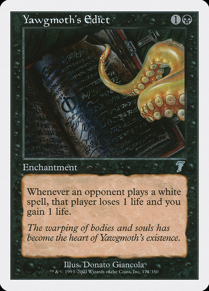 Yawgmoth's Edict [Seventh Edition]-1