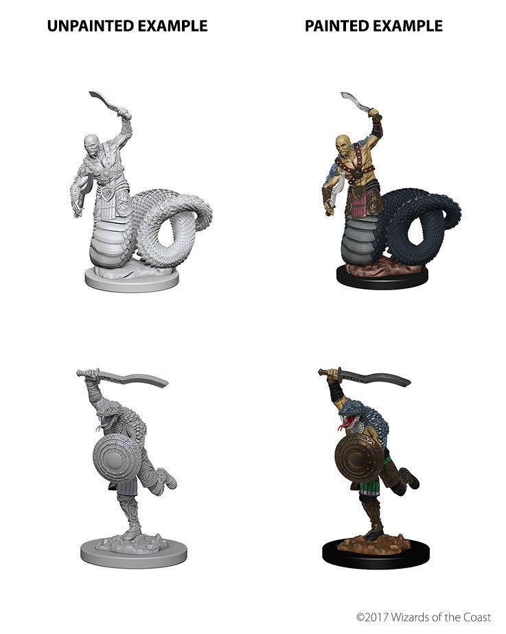 D&D Nolzurs Marvelous Unpainted Miniatures Yuan-Ti Malisons