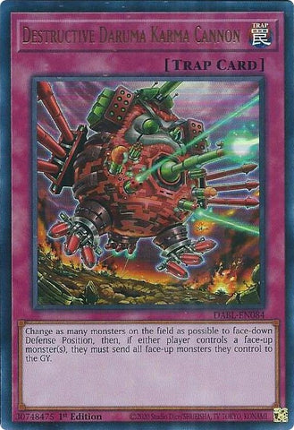Destructive Daruma Karma Cannon [DABL-EN084] Ultra Rare