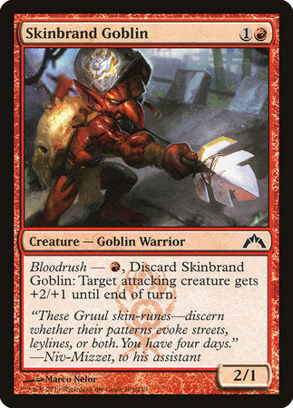 Skinbrand Goblin [Gatecrash]-1
