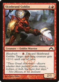 Skinbrand Goblin [Gatecrash]-1