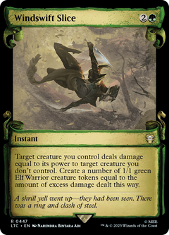 Windswift Slice [The Lord of the Rings: Tales of Middle-Earth Commander Showcase Scrolls]-1