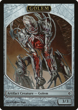 Golem Token [New Phyrexia Tokens]-1