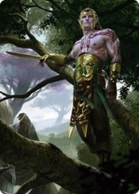 Tyvar Kell Art Card [Kaldheim Art Series]-1