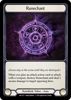 Runechant // Teklo Plasma Pistol [ARC112-T // ARC003-T] (Arcane Rising)  1st Edition Normal-1