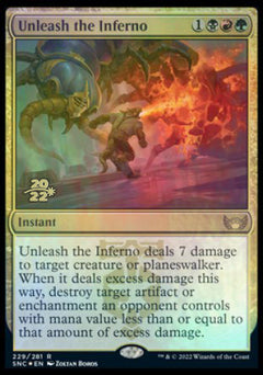 Unleash the Inferno [Streets of New Capenna Prerelease Promos]-1