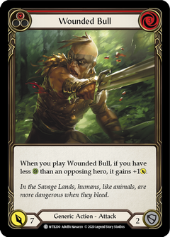 Wounded Bull (Red) [U-WTR200] (Welcome to Rathe Unlimited)  Unlimited Normal-1