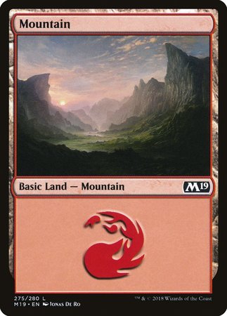 Mountain (275) [Core Set 2019]-1