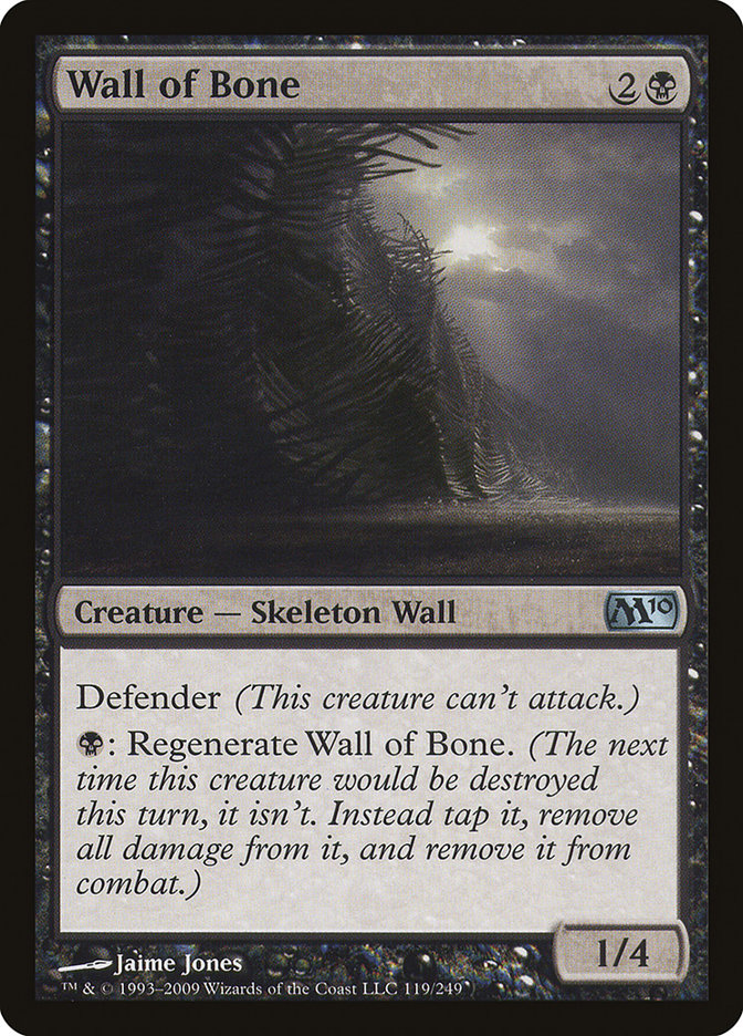 Wall of Bone [Magic 2010]-1