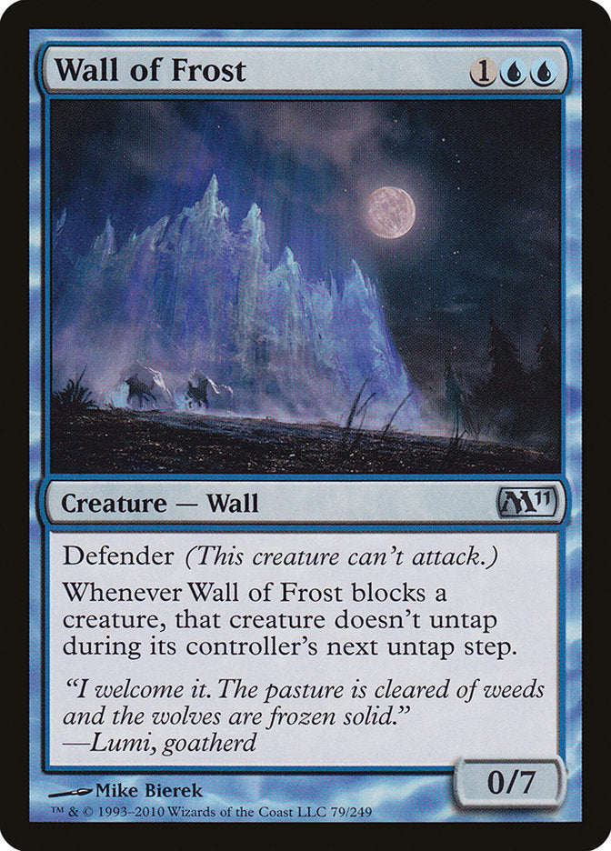 Wall of Frost [Magic 2011]-1