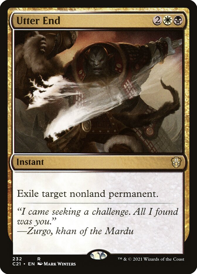 Utter End [Commander 2021]-1