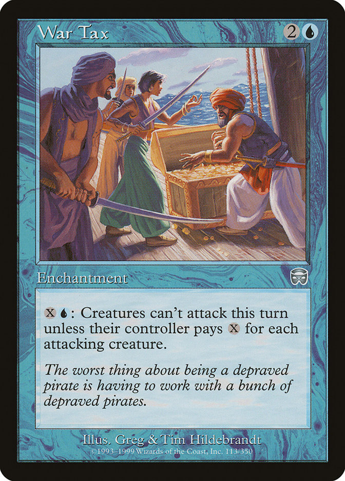 War Tax [Mercadian Masques]-1