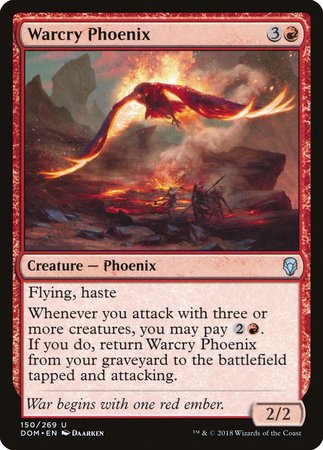 Warcry Phoenix [Dominaria]-1