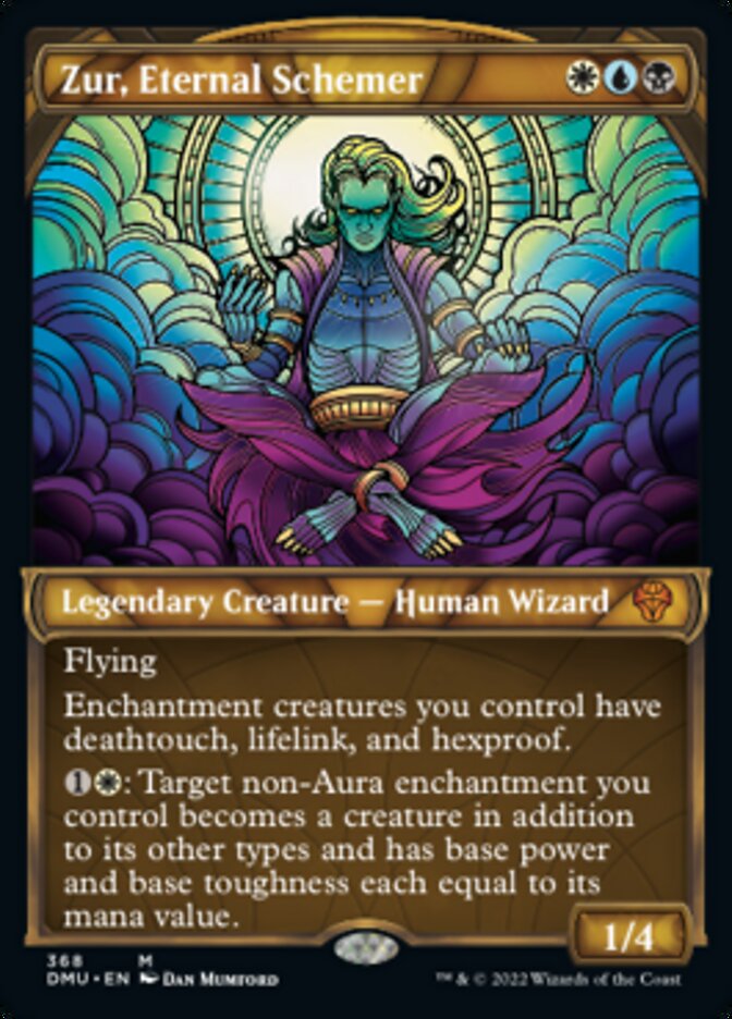 Zur, Eternal Schemer (Showcase Textured) [Dominaria United]-1