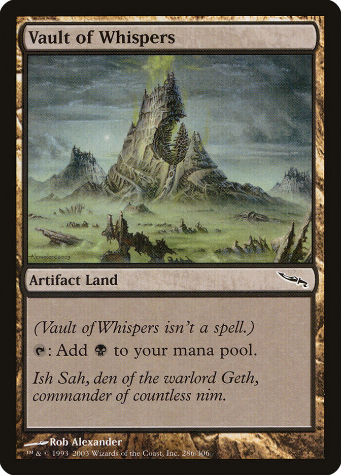 Vault of Whispers [Mirrodin]-1