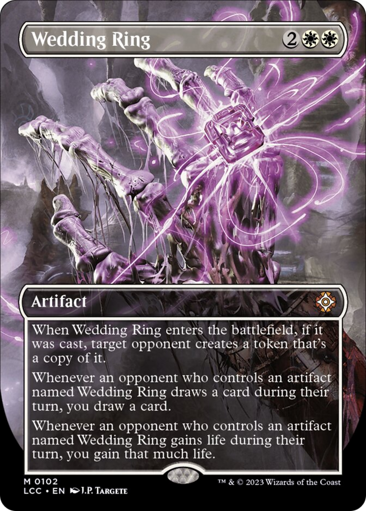 Wedding Ring (Borderless) [The Lost Caverns of Ixalan Commander]-1