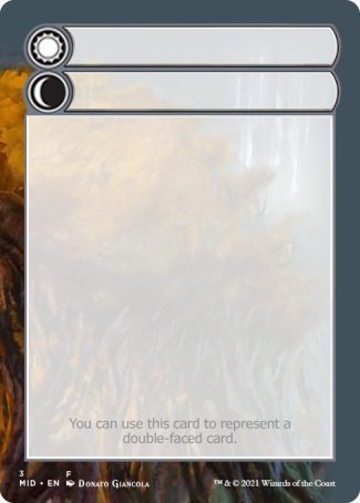 Helper Card (3/9) [Innistrad: Midnight Hunt Tokens]-1