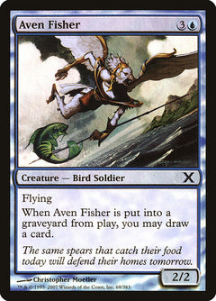 Aven Fisher (Premium Foil) [Tenth Edition]-1