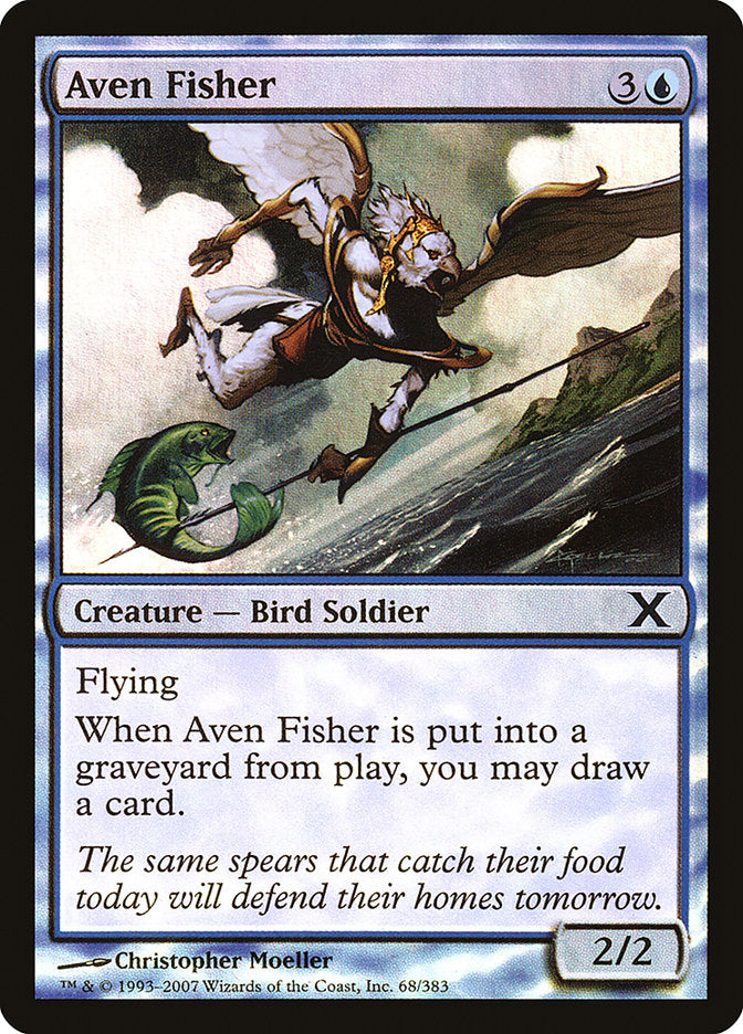 Aven Fisher (Premium Foil) [Tenth Edition]-1