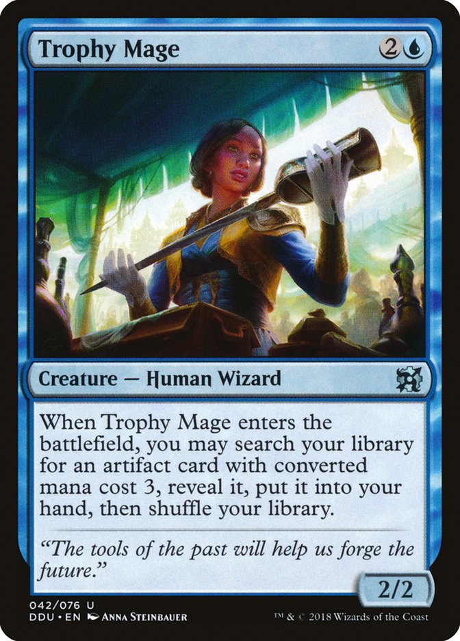 Trophy Mage [Duel Decks: Elves vs. Inventors]-1