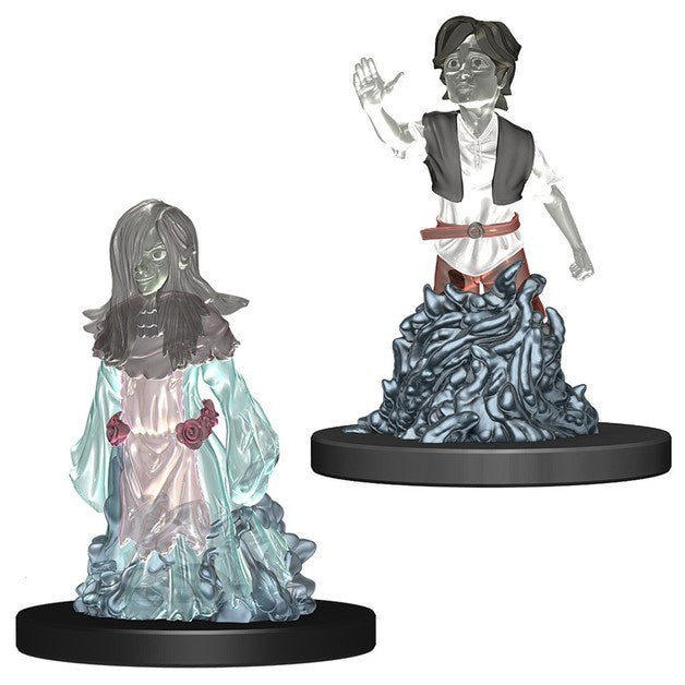 WizKids Wardlings RPG Figures Ghost (Female) & Ghost (Male)-1